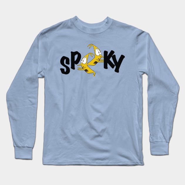 spooky Long Sleeve T-Shirt by Lins-penseeltje